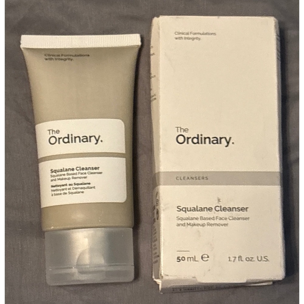 NEW The Ordinary Squalane Cleanser, Facial Cleansing Balm & Makeup Remover